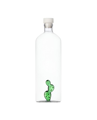 Sticla pentru apa, Cactus Green, 26 cm, Desert Plants - designer Alessandra Baldereschi - ICHENDORF